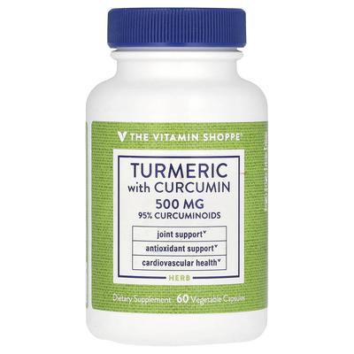 Kurkuma s kurkuminem, 500 mg, 60 vegetariánských kapslí