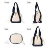 Dot and Stripe Monopia Tote Bag DS-17012 Women's Khaki