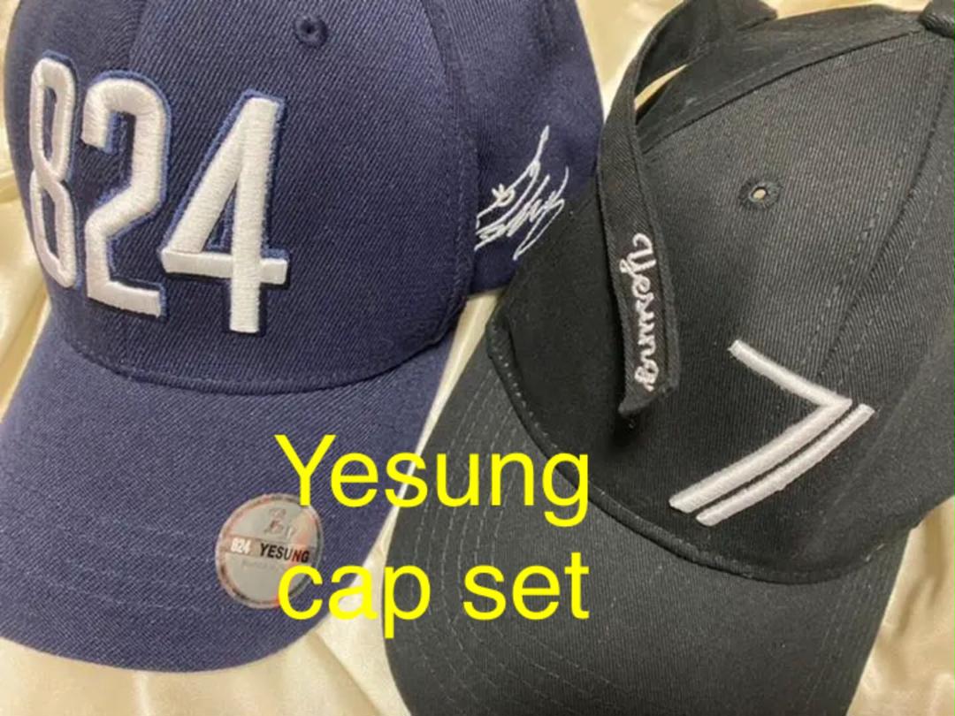 

[USED] Yesung official cap and hat set