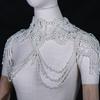 Wearable Shoulder Chain Necklace Mulyi Layer Body Accessory for Evening Parties And Weddings Fashion Women Jewelry