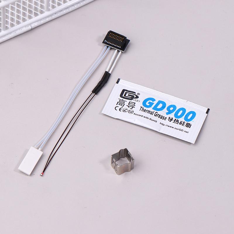 Für P1P/S Thermistor Lab P1P Bamboo Lab Heizung 24V 48W Keramikheizer Temperatursensor Für Bambu Ende Mit Fett+Schnalle