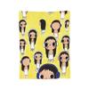 Yuy Manga Girl Пушистое одеяло Сяоюй Потрясающие пледы для дома El Sofa 150*125См Кусок ковра,