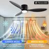 Minimalistischer Deckenventilator DC-Motor 6 Geschwindigkeiten Deckenventilator Licht Mit Fernbedienung Modernes Schlafzimmer Haushaltslicht Dekoration