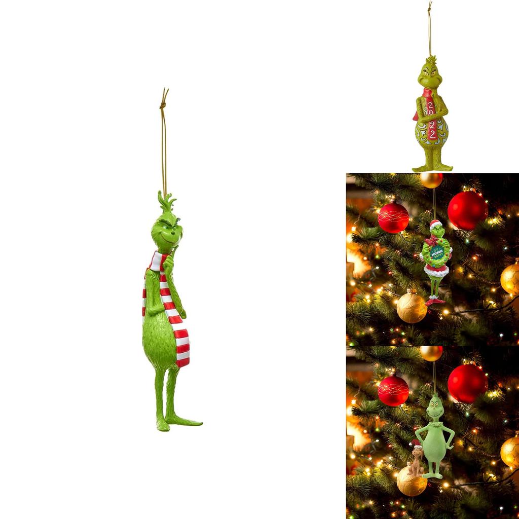 Gorgeous The Grinch Christmas Tree Pendant Ornament For Party Home Decor