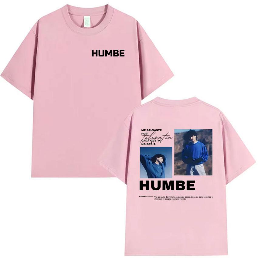 Singer Humbe Dueno Del Cielo Tour 2026 Graphic TShirt Mens Hip Hop Pop Fans Fashion Oversized Cotton T Shirt Gothic Streetwear
