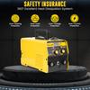 3-in-1 Gasless MIG Welder, 140A Portable Welding Machine, 110V/220V Dual Voltage with LED Display