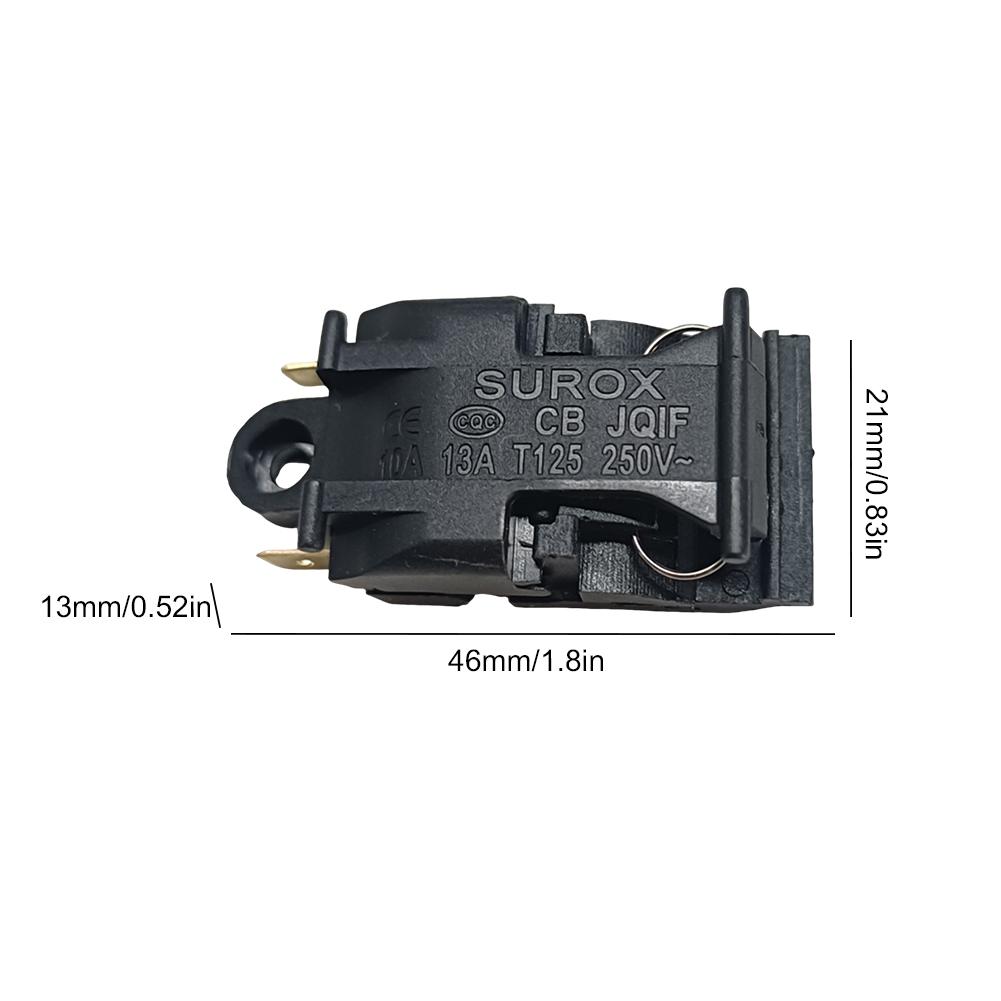 Boiler Thermostat Switch 13A 250V Electric Kettle Steam Pressure Jump Switch Universal Accessory Electric Kettle Power Switch