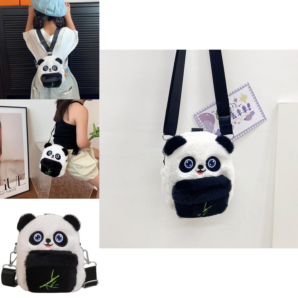 Plush Backpack For Kids With Adjustable Straps For School And Play Characters Included)**