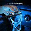 1M/3M/5M LED Car Interior Decoration Light EL Wiring Neon Strip For Auto DIY Flexible Ambient Light USB Party Atmosphere Lamp