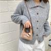 Cute Furry Handbag Rabbit Mini Shoulder Bag Creative Plush Crossbody Bag  Autumn Winter