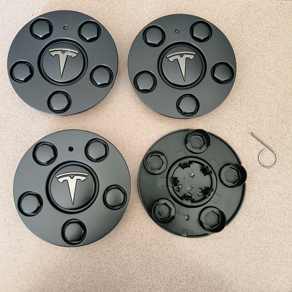 ZFX1 For Tesla 2024Model 3 Highland  Wheel Hubcap Cover Hub Caps Performance Replacement Wheel Cap Full Rim Cover Accessories