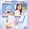Portable Handheld Folding Fan - Rechargeable Mini Fan for Office & Classroom Desk