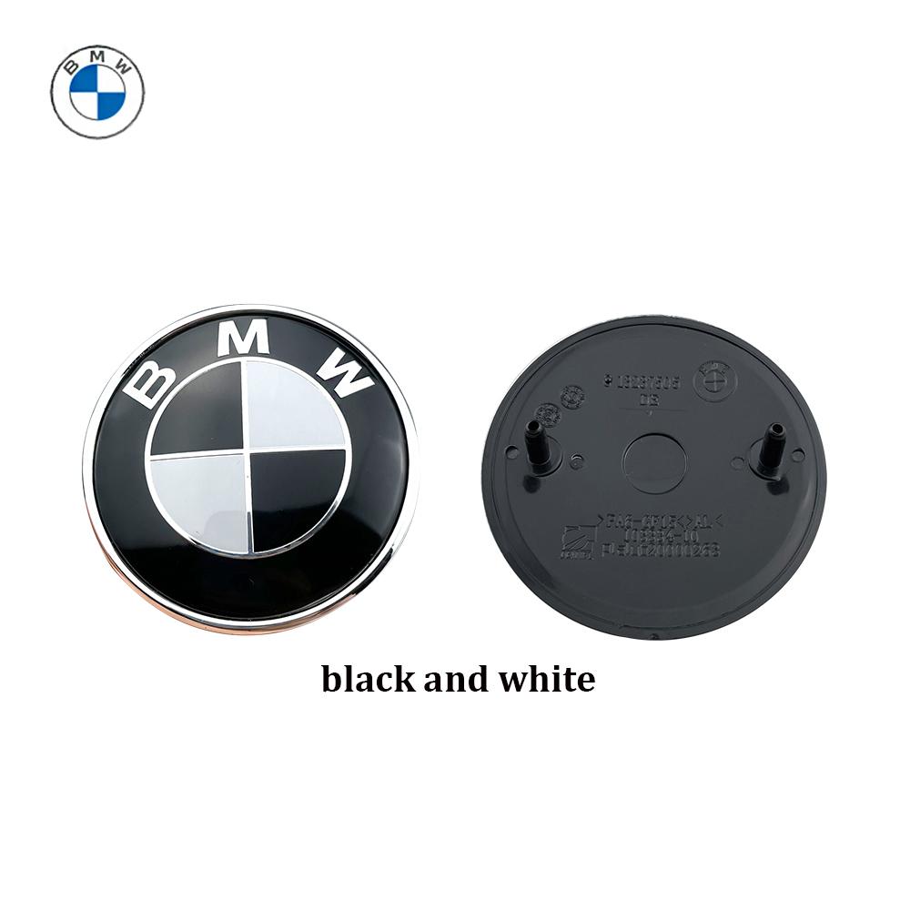 

2pcs- 82mm-74mm car Front Hood Emblem rear boot trunk logo For BMW MIni 1 2 3 4 5 7 E46 E36 E34 F10 E90 Series X1 X3 X4 X5 X6 X7 2PCS 74MM
