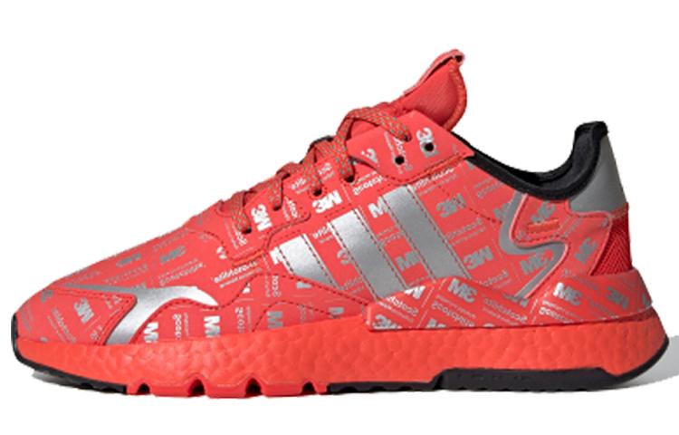 Nite Jogger 3M x Nite Jogger Adidas Originals  3M Логотип Печать - Hi Res Red  FV3621 45⅓