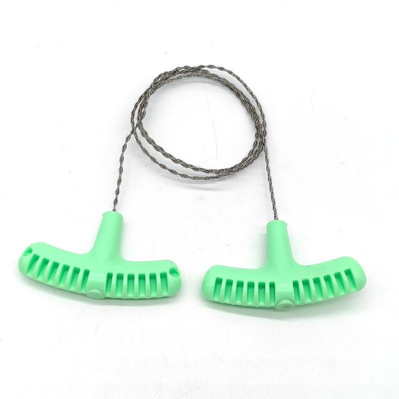 

Пила для водных растений Стальная проволока Ручная Стальная проволока Пила Веревочная пила Проволочная пила Цепная пила Пила Проволочная пила Спасательная пила Для использования на открытом воздухе для выживания зелёный