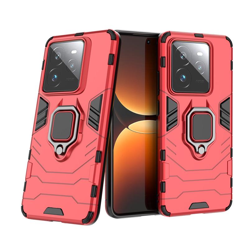 Applicable to OPPO RealmeGT7Pro Black Panther mobile phone case RealmeGT6 bracket Realm anti-drop protective case