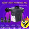Portable Electric Pump for Inflating/Deflating Air Mattresses, Swimming Rings, and Outdoor Gear