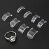 8 Sizes Silicone Ring Size Adjuster Resizer Anti-Loss Proof Invisible Ring Holder Retainer Shrinker For Rings Jewelry Tools