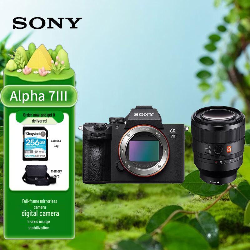 Sony Alpha 7 III Full-Frame Mirrorless Camera (CN version)