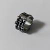 High Street Metal Ring Punk Style Star Angel Snake Eye Design Finger Jewelry