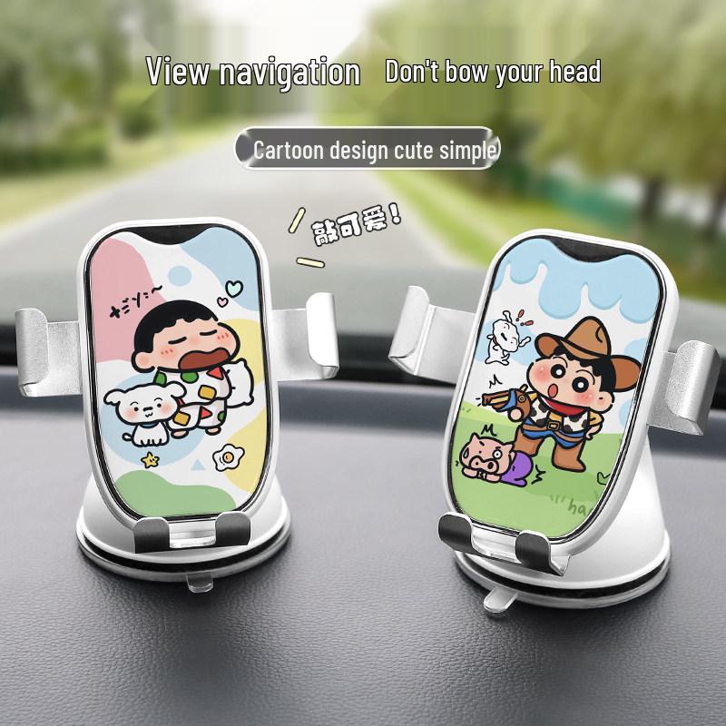 Universal Car Phone Mount with Suction Cup for Navigation - 2025 Model