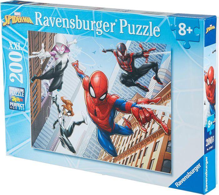 Ravensburger - Puzzle Spider-Man 200 pièces XXL - Les pouvoirs de l'araignée - Enfant 8 ans et plus