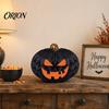 Halloween Indoor Supplies Honeycomb Ornament, Pumpkin Spider Hanging Paper Creative Accents Decoration for Home Office Classroom Holiday Party Festive