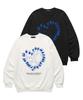 VANNWORKS Heart Typo Sweatshirt (Vls0077) Black
