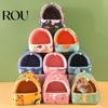 Squirrel House Guinea Pig Nest Cartoon Pattern Pet Hideout Warm Rat Beds Small Animal Hamster Bed Cage Accessories