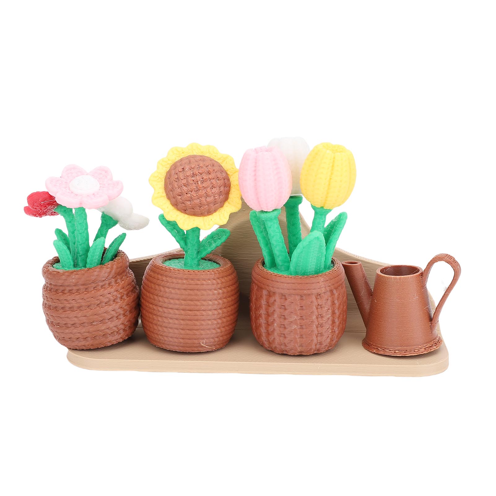 

Flower Vase Magnet PLA 3D Anti Fall Lightweight Refrigerator Decor for Home Kitchens Classrooms