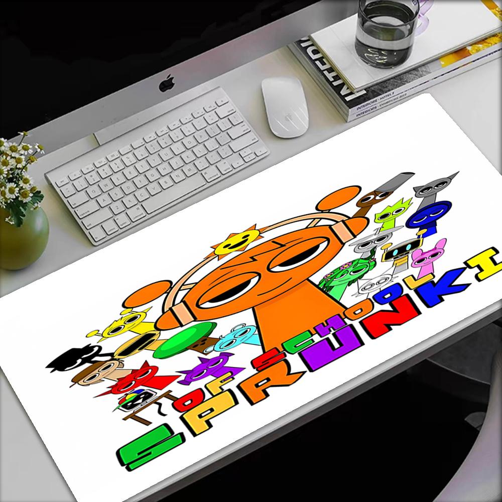 Sprunki Theme Mouse Pad, Non Slip Rubber Base, Multifunctional Office & Home Decor, Perfect for Workspace Personalization.