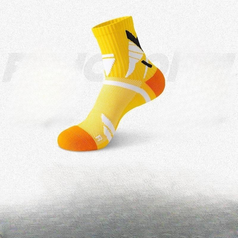 

Badminton Socks for Women, Mid-calf, Autumn and Winter Towels, Thick-soled, Professional Fitness, Outdoor Running Sports 1 pair жёлтый
