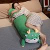 Pressure Bubble Feihua Long Pillow Animal Side Sleeping Leg Pillow Bedside Dormitory Reading Cushion Lying Sleeping Pillow Removable and Washable