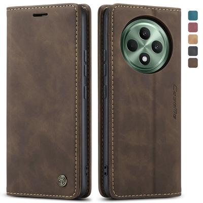For OPPO Reno 12 FS 12F 4G 5G 2025 Luxury Case Leather 360 Protect Card Pocket Funda Reno 12FS Case Reno12 FS 12 F Wallet Cover