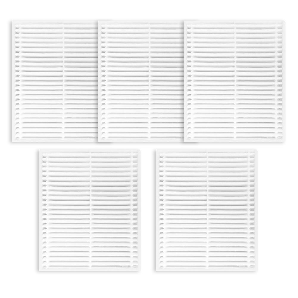 Replacement Washable HEPA Filter For Conga 8490 For Ultimate Ultra Power Home Vacuum Cleaner - 5 Pack Dust Filter Kit