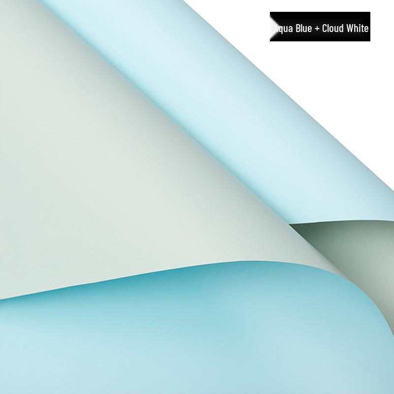 Tweekleurig Bloemenboeket Inpakpapier voor Verse Bloemen - Oya Papier