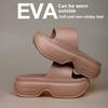 Ladies' Fashion EVA Thick Bottom Slippers and Sandals - Thick Bottom Summer Beach  Strap Indoor and Outdoor Comfortable Slippers Summer Sandals