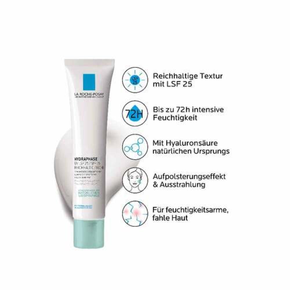 La Roche-Posay Hydrapage HA UV Rich Cream SPF 25, 40ml