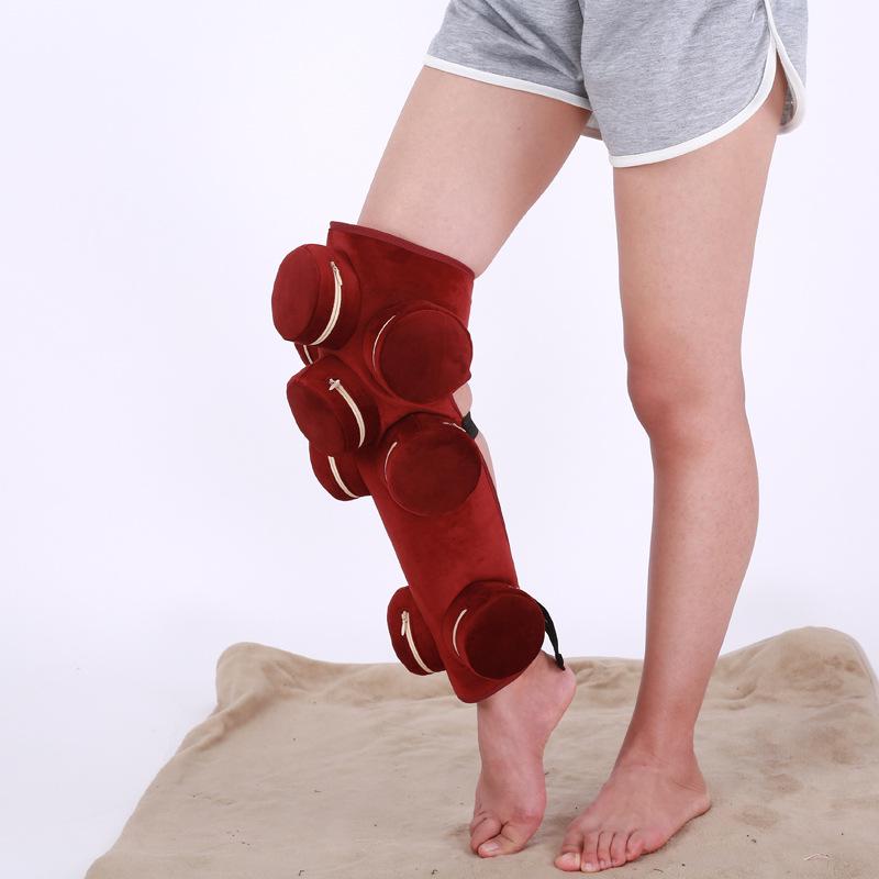 Moxibustion Knee Pads: Anti-Scald Hot Compress, Multi-Section Leg Relief