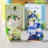 Xiaohongshu Bubble Tea Shop Building Set - Compatible with LEGO, Model Toys & Ornaments for Girls