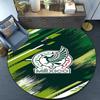 Mexico Football Emblem Round Rug for Livingroom,Bedroom, Palyroom, Chair Rug, Area rug, Circle Carpet, Large Size Fan Christmas gift