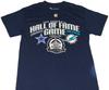 Seltenes Vintage Dallas Cowboys Miami Dolphins Hall of Fame Game T-Shirt Neu! KLEINES Unisex-T-Shirt