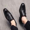 Mens Dress Monks Casual Leather Formal Fashion Wedding Designer Luxury Loafers Oxfords Business Shoes for Men with Free Shipping