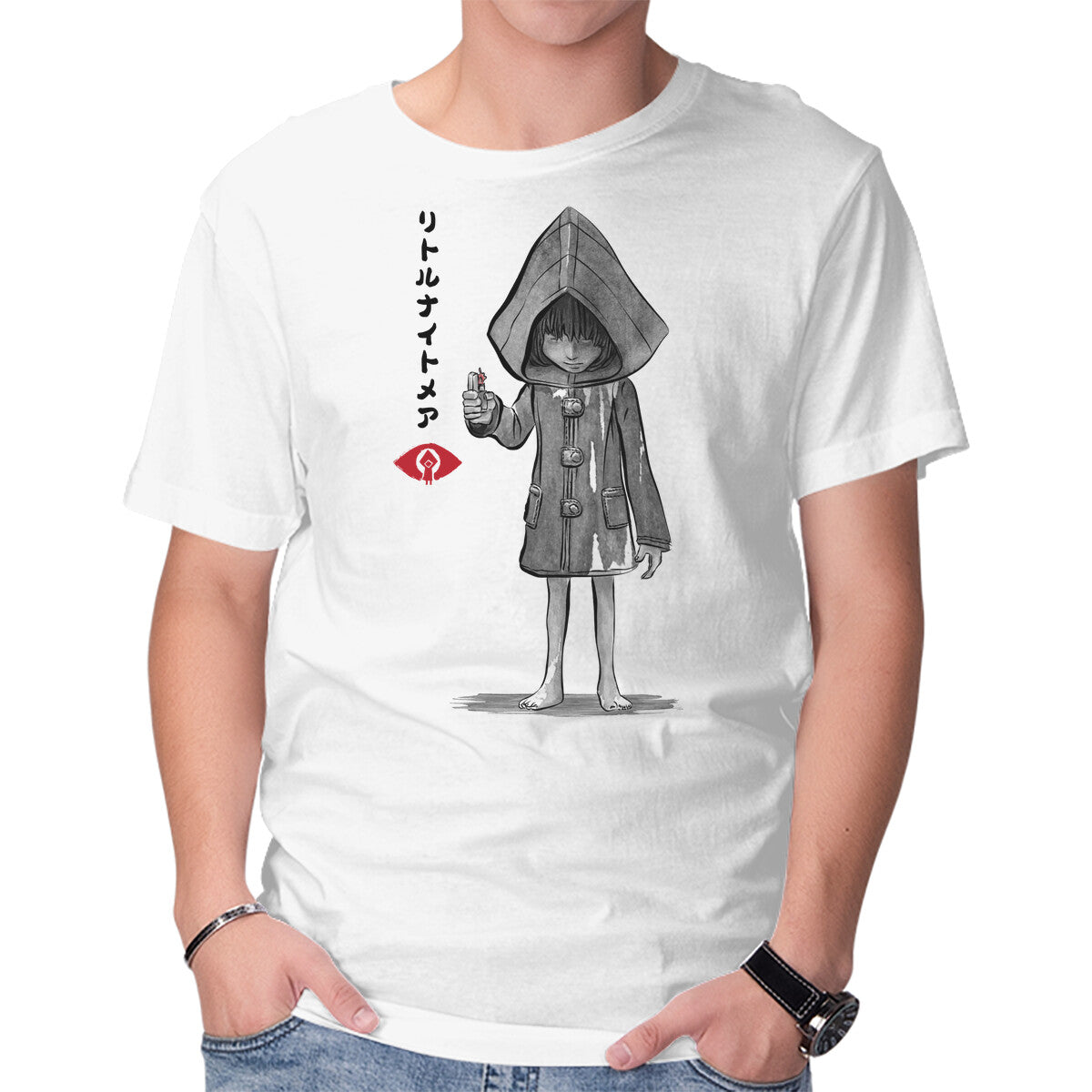 Unisex Crew Neck T-Shirt Six Sumi-e Graphic Short Sleeve Casual Tee XXL