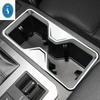 Auto Central Console Front Water Cup Holder Panel Decor Cover Trim Accessories For Toyota Land Cruiser 250 Prado LC250 2024 2025