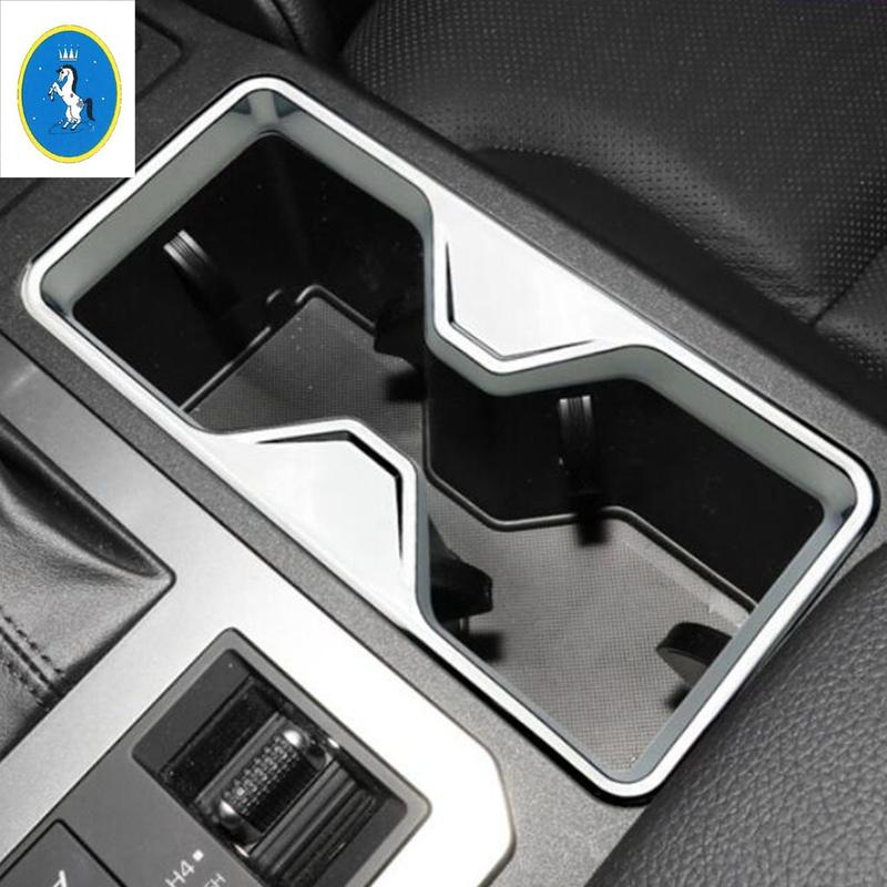 Auto Central Console Front Water Cup Holder Panel Decor Cover Trim Accessories For Toyota Land Cruiser 250 Prado LC250 2024 2025
