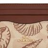 Coach Signature Canvas 10 Slim Shell Print Coated Canvas Card Case Women Accessories Beige CBL80-IMSAS