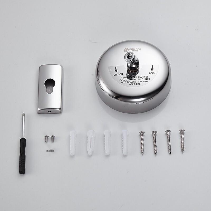 Pollock Round Retractable Clothesline