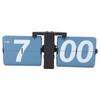 Flip Clock PVC Stainless Steel Battery Powered Retro Mechanical Digital Automatic Flip Down Desk