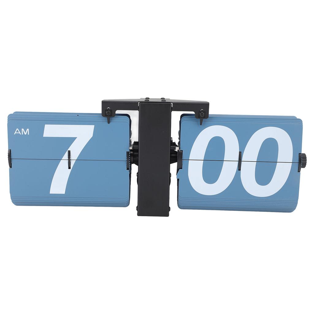 Flip Clock PVC Stainless Steel Battery Powered Retro Mechanical Digital Automatic Flip Down Desk